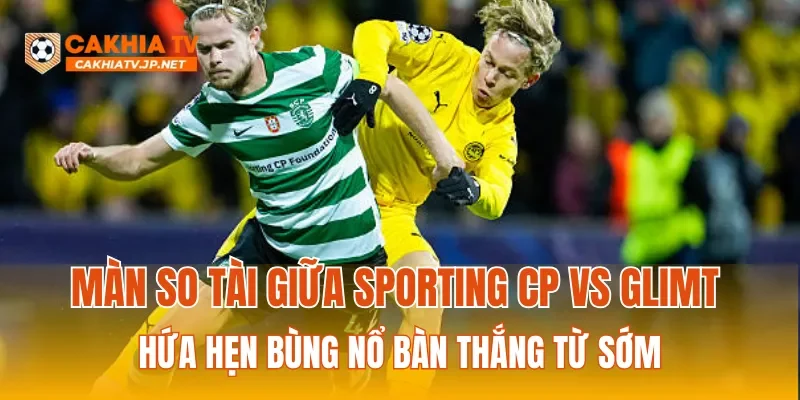 Màn so tài giữa Sporting CP vs Glimt hứa hẹn bùng nổ bàn thắng từ sớm